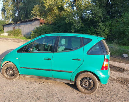 Зелений Мерседес А клас, об'ємом двигуна 1.4 л та пробігом 243 тис. км за 3100 $, фото 1 на Automoto.ua