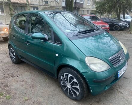 Зелений Мерседес А клас, об'ємом двигуна 1.6 л та пробігом 240 тис. км за 2700 $, фото 1 на Automoto.ua