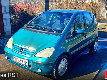 Зелений Мерседес А клас, об'ємом двигуна 1.6 л та пробігом 266 тис. км за 2900 $, фото 1 на Automoto.ua