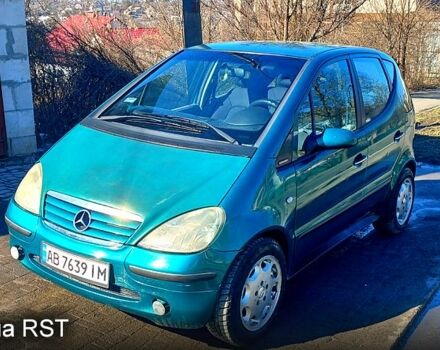 Зеленый Мерседес А класс, объемом двигателя 1.6 л и пробегом 266 тыс. км за 2900 $, фото 1 на Automoto.ua