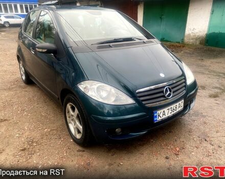 Зеленый Мерседес А класс, объемом двигателя 1.5 л и пробегом 165 тыс. км за 4900 $, фото 1 на Automoto.ua