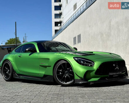 Черный Мерседес AMG GT, объемом двигателя 3.98 л и пробегом 12 тыс. км за 210000 $, фото 2 на Automoto.ua