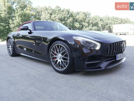 Черный Мерседес AMG GT, объемом двигателя 3.98 л и пробегом 21 тыс. км за 120000 $, фото 1 на Automoto.ua