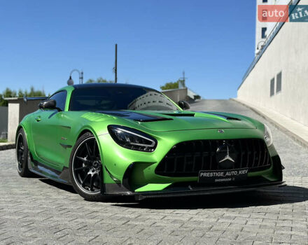 Черный Мерседес AMG GT, объемом двигателя 3.98 л и пробегом 12 тыс. км за 210000 $, фото 1 на Automoto.ua