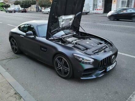 Черный Мерседес AMG GT, объемом двигателя 3.98 л и пробегом 61 тыс. км за 119000 $, фото 1 на Automoto.ua