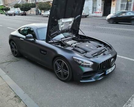 Черный Мерседес AMG GT, объемом двигателя 3.98 л и пробегом 61 тыс. км за 119000 $, фото 1 на Automoto.ua