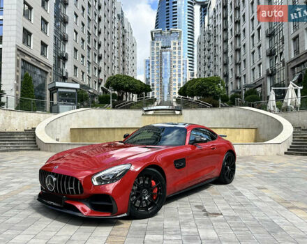 Красный Мерседес AMG GT, объемом двигателя 3.98 л и пробегом 35 тыс. км за 97999 $, фото 1 на Automoto.ua