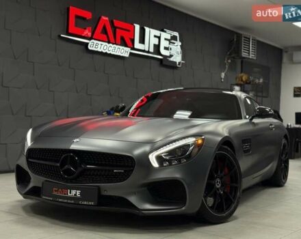 Серый Мерседес AMG GT, объемом двигателя 3.98 л и пробегом 70 тыс. км за 74500 $, фото 1 на Automoto.ua
