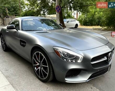 Серый Мерседес AMG GT, объемом двигателя 3.98 л и пробегом 50 тыс. км за 79917 $, фото 4 на Automoto.ua