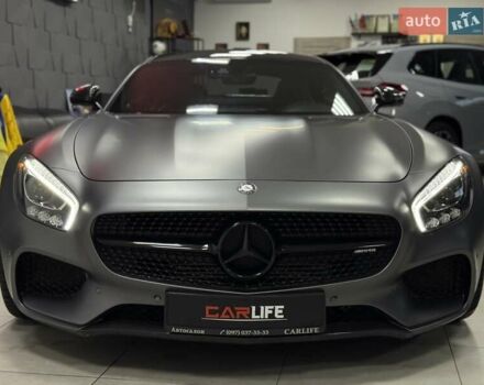 Серый Мерседес AMG GT, объемом двигателя 3.98 л и пробегом 70 тыс. км за 74500 $, фото 15 на Automoto.ua