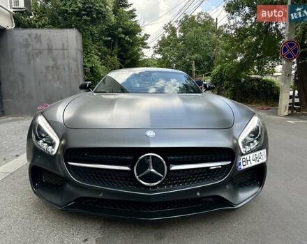 Серый Мерседес AMG GT, объемом двигателя 3.98 л и пробегом 50 тыс. км за 74120 $, фото 6 на Automoto.ua