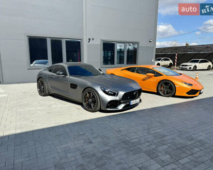 Серый Мерседес AMG GT, объемом двигателя 3.98 л и пробегом 105 тыс. км за 115000 $, фото 1 на Automoto.ua