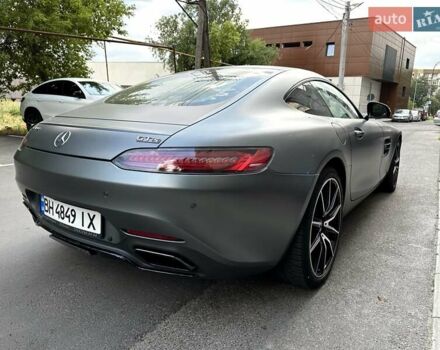 Серый Мерседес AMG GT, объемом двигателя 3.98 л и пробегом 50 тыс. км за 79917 $, фото 3 на Automoto.ua