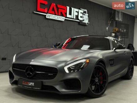 Серый Мерседес AMG GT, объемом двигателя 3.98 л и пробегом 70 тыс. км за 74500 $, фото 1 на Automoto.ua