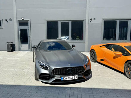 Серый Мерседес AMG GT, объемом двигателя 3.98 л и пробегом 105 тыс. км за 115000 $, фото 1 на Automoto.ua