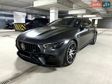Серый Мерседес AMG GT, объемом двигателя 3.98 л и пробегом 55 тыс. км за 145000 $, фото 1 на Automoto.ua