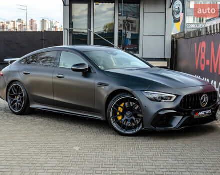 Серый Мерседес AMG GT, объемом двигателя 4 л и пробегом 69 тыс. км за 115000 $, фото 1 на Automoto.ua