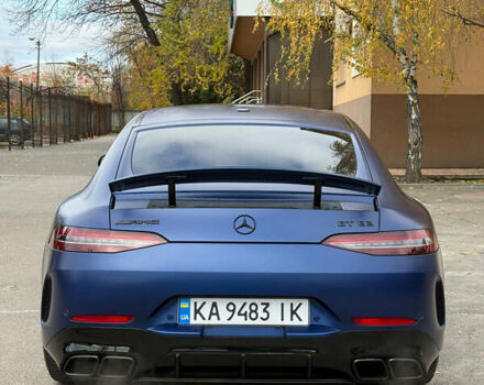 Синий Мерседес AMG GT, объемом двигателя 3.98 л и пробегом 69 тыс. км за 104000 $, фото 5 на Automoto.ua