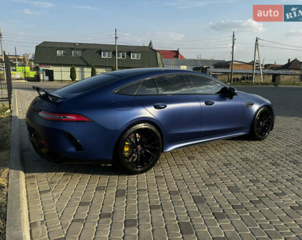 Синий Мерседес AMG GT, объемом двигателя 4 л и пробегом 59 тыс. км за 139000 $, фото 41 на Automoto.ua