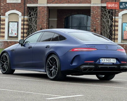 Синий Мерседес AMG GT, объемом двигателя 3.98 л и пробегом 70 тыс. км за 100000 $, фото 5 на Automoto.ua