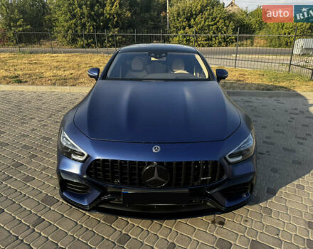 Синий Мерседес AMG GT, объемом двигателя 4 л и пробегом 59 тыс. км за 139000 $, фото 24 на Automoto.ua
