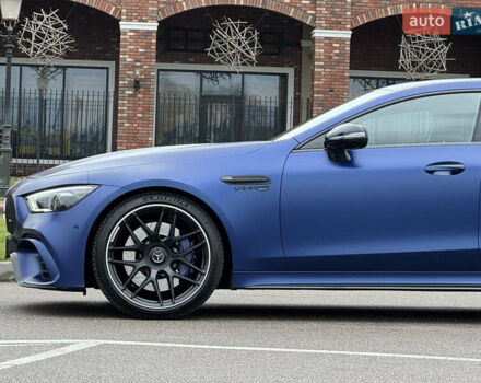 Синий Мерседес AMG GT, объемом двигателя 3.98 л и пробегом 70 тыс. км за 100000 $, фото 3 на Automoto.ua