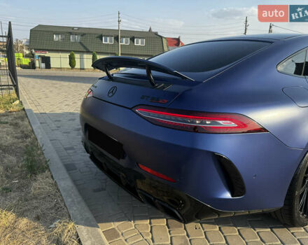 Синий Мерседес AMG GT, объемом двигателя 4 л и пробегом 59 тыс. км за 139000 $, фото 43 на Automoto.ua