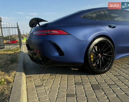Синий Мерседес AMG GT, объемом двигателя 4 л и пробегом 59 тыс. км за 139000 $, фото 25 на Automoto.ua