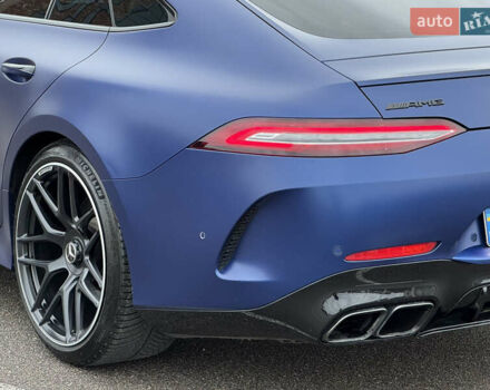 Синий Мерседес AMG GT, объемом двигателя 3.98 л и пробегом 70 тыс. км за 100000 $, фото 11 на Automoto.ua