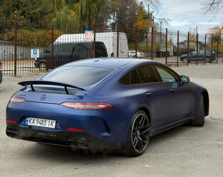 Синий Мерседес AMG GT, объемом двигателя 3.98 л и пробегом 69 тыс. км за 104000 $, фото 6 на Automoto.ua