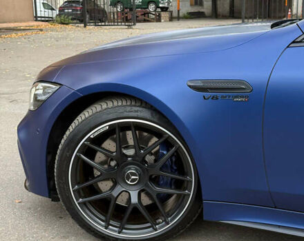 Синий Мерседес AMG GT, объемом двигателя 3.98 л и пробегом 69 тыс. км за 104000 $, фото 8 на Automoto.ua