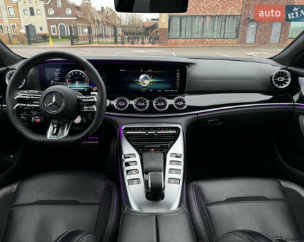 Синий Мерседес AMG GT, объемом двигателя 3.98 л и пробегом 70 тыс. км за 100000 $, фото 15 на Automoto.ua