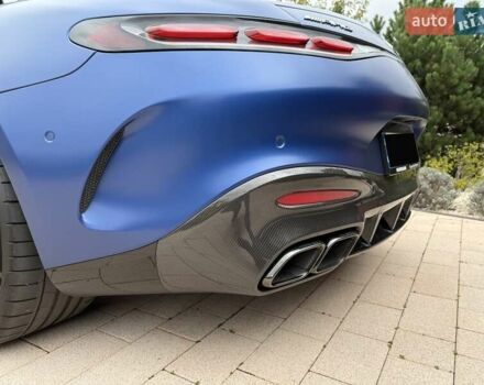 Синий Мерседес AMG GT, объемом двигателя 3.98 л и пробегом 9 тыс. км за 288000 $, фото 7 на Automoto.ua