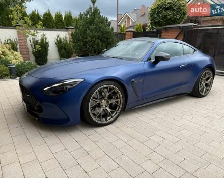 Синий Мерседес AMG GT, объемом двигателя 3.98 л и пробегом 9 тыс. км за 288000 $, фото 4 на Automoto.ua