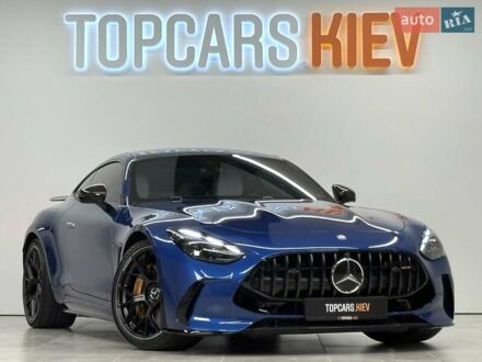Синий Мерседес AMG GT, объемом двигателя 3.98 л и пробегом 1 тыс. км за 303000 $, фото 1 на Automoto.ua