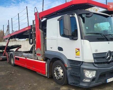 Белый Мерседес Актрос, объемом двигателя 10.8 л и пробегом 767 тыс. км за 110000 $, фото 3 на Automoto.ua