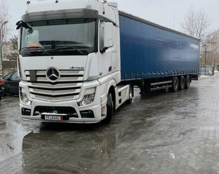 Белый Мерседес Актрос, объемом двигателя 12.6 л и пробегом 840 тыс. км за 22999 $, фото 3 на Automoto.ua