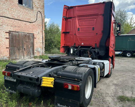 Красный Мерседес Актрос, объемом двигателя 10.8 л и пробегом 731 тыс. км за 24000 $, фото 6 на Automoto.ua