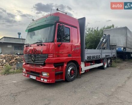 Мерседес Актрос 1997 у Татарбунарах на Automoto.ua Червоний Мерседес Актрос, об'ємом двигуна 12.5 л та пробігом 128 тис. км за 28000 $, фото 1 на Automoto.ua