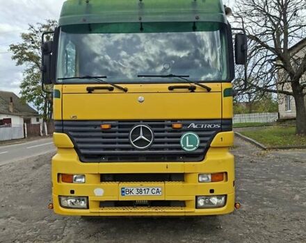 Желтый Мерседес Актрос, объемом двигателя 11.95 л и пробегом 2 тыс. км за 16000 $, фото 5 на Automoto.ua