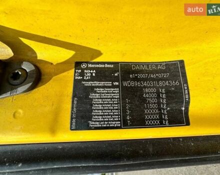 Мерседес Актрос 2013 в Киеве на Automoto.ua Желтый Мерседес Актрос, объемом двигателя 12.8 л и пробегом 973 тыс. км за 14500 $, фото 20 на Automoto.ua