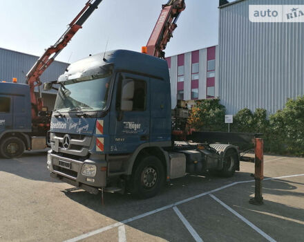 Синій Мерседес Актрос, об'ємом двигуна 12 л та пробігом 880 тис. км за 47999 $, фото 4 на Automoto.ua