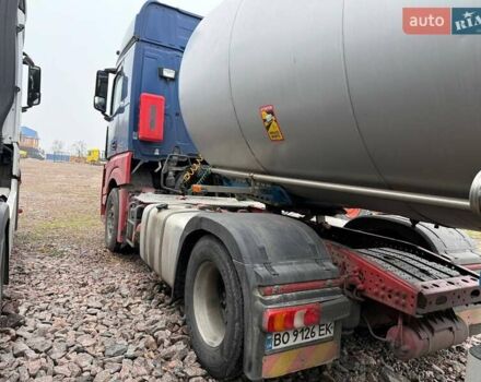 Синий Мерседес Актрос, объемом двигателя 10.68 л и пробегом 540 тыс. км за 21500 $, фото 8 на Automoto.ua