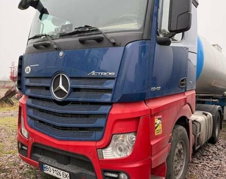 Синий Мерседес Актрос, объемом двигателя 10.68 л и пробегом 540 тыс. км за 21500 $, фото 2 на Automoto.ua