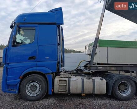 Синий Мерседес Актрос, объемом двигателя 12.81 л и пробегом 824 тыс. км за 23500 $, фото 1 на Automoto.ua