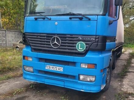 Синий Мерседес Актрос, объемом двигателя 12.5 л и пробегом 808 тыс. км за 11500 $, фото 1 на Automoto.ua