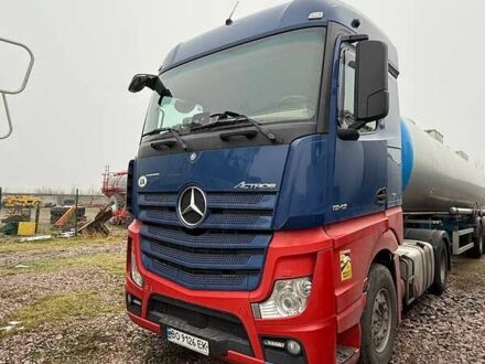 Синий Мерседес Актрос, объемом двигателя 10.68 л и пробегом 540 тыс. км за 21500 $, фото 1 на Automoto.ua