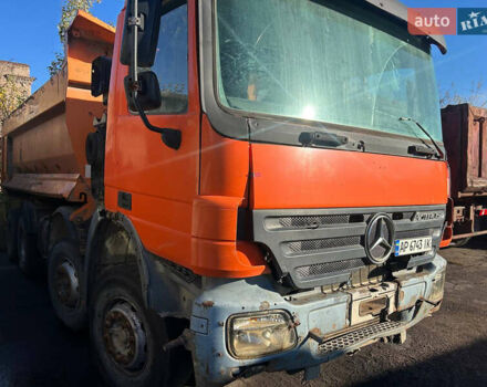 Оранжевый Мерседес Актрос, объемом двигателя 11.95 л и пробегом 400 тыс. км за 35000 $, фото 2 на Automoto.ua
