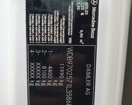 Белый Мерседес Атего, объемом двигателя 4.3 л и пробегом 481 тыс. км за 26500 $, фото 27 на Automoto.ua