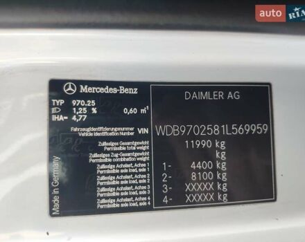 Белый Мерседес Атего, объемом двигателя 0 л и пробегом 346 тыс. км за 39500 $, фото 23 на Automoto.ua